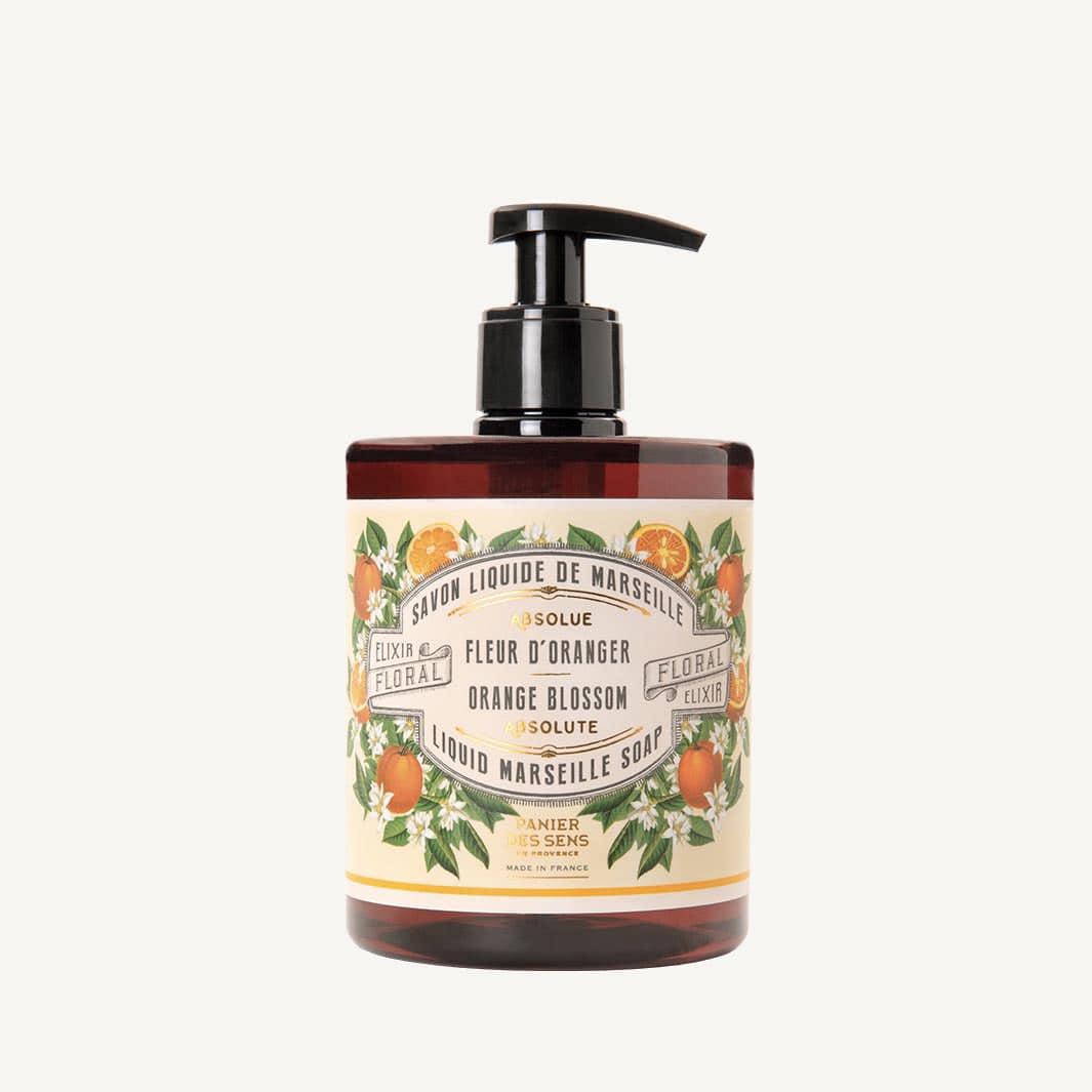 Orange Blossom savon liquide de Marseille | Panier des Sens